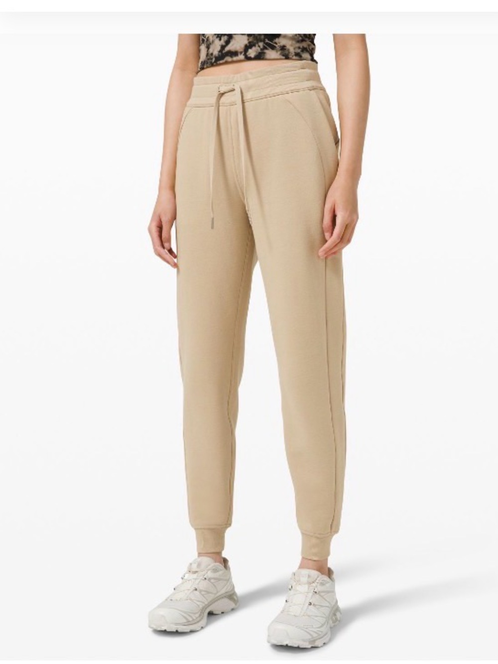 Lululemon Scuba High Rise Jogger Trench size 8 USED *read description*
